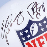 Archie, Peyton, & Eli Manning Signed Riddell Shield Helmet