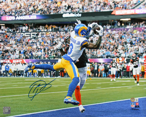 Rams Odell Beckham Authentic Signed 16x20 Super Bowl LVI Photo BAS Witnessed