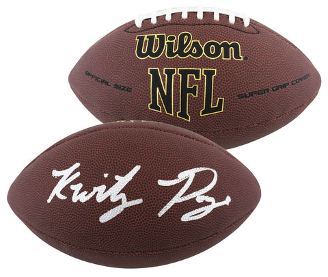 Colts Kwity Paye Authentic Signed Wilson Super Grip Nfl Football BAS Witnessed