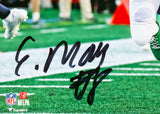 Elijah Moore Autographed NY Jets 8x10 FP Running Photo -Beckett W Hologram