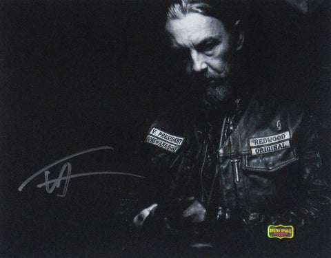 Tommy Flanagan Signed Sons Of Anarchy Unframed 11x14 Black and White Photo