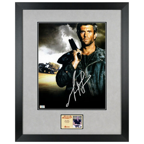 Mel Gibson Autographed 1985 Mad Max Beyond Thunderdome 11x14 Framed Photo