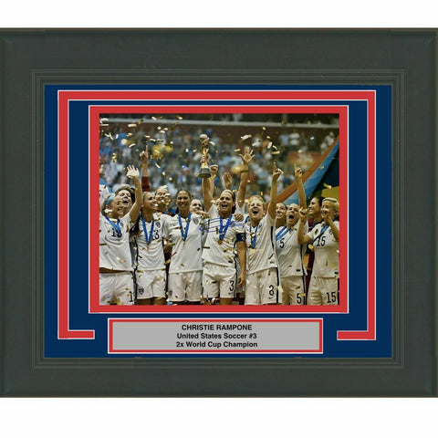 FRAMED Autographed/Signed CHRISTIE RAMPONE Team USA 16x20 Photo Steiner COA