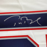 Framed Autographed Tom Brady 33x42 Patriots Authentic Nike Jersey Fanatics LOA