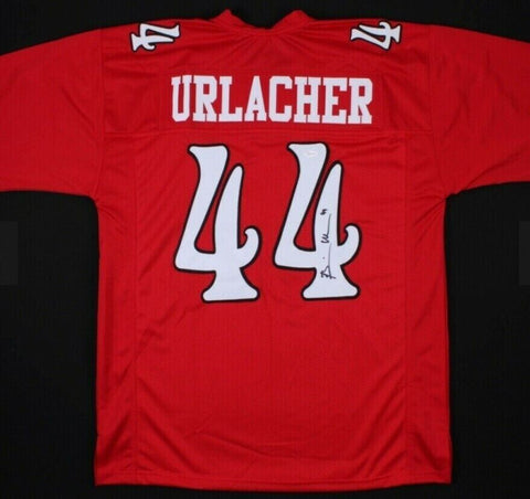 Brian Urlacher Signed New Mexico Lobos Jersey (JSA COA) Chicago Bears HOF L.B.