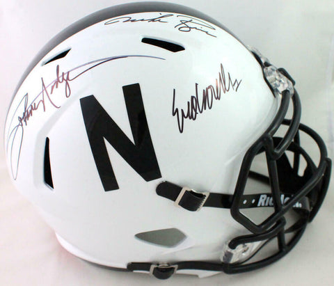 Nebraska Heisman Winners Autographed Black N 2019 Speed FS Helmet- JSA W*Black
