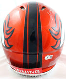 Von Miller Autographed Broncos F/S Flash Speed Authentic Helmet-Beckett W Holo