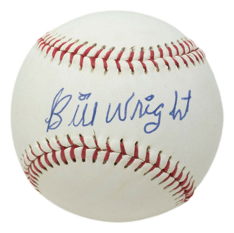 Bill "Wild Bill" Wright Signed Negro League Giants Baseball BAS AA21520