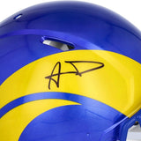 AARON DONALD Autographed Los Angeles Rams Speed Authentic Helmet FANATICS