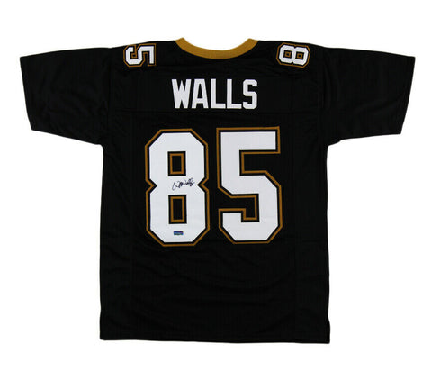 Wesley Walls Signed New Orleans Black Custom Jersey