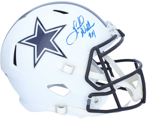 Herschel Walker Dallas Cowboys Signed Flat White Alternate Revolution Rep Helmet