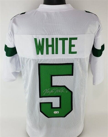 Mike White Signed New York Jets Jersey (Beckett) 2022 N Y Starting Quarterback