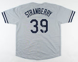 Darryl Strawberry Signed New York Yankees Jersey (PSA COA) 3x World Series Champ