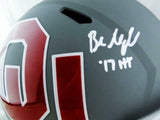 Baker Mayfield Autographed Oklahoma Sooners F/S AMP Helmet w/HT - Beckett W Auth