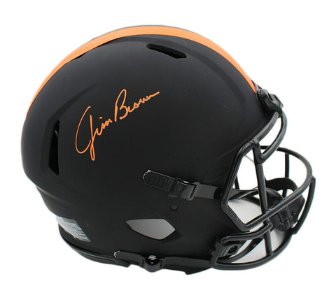 Jim Brown Signed Cleveland Browns Speed Authentic Eclipse NFL Helmet
