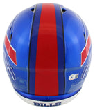 Bills Stefon Diggs Signed Flash Full Size Speed Proline Helmet BAS Witnessed