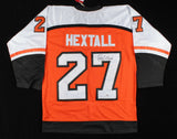 Ron Hextall Signed Philadelphia Flyers Jersey (PSA COA) Playing Career 1984-1999