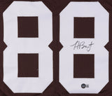 Harrison Bryant Signed Cleveland Browns Jersey (Beckett Holo) 2020 4th Rnd Pk