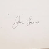 Joe Louis Autographed My Life Story Autobiography Book Heavyweight Champion JSA