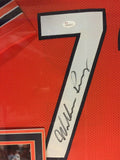 William Perry Signed Bears 36" x 39" Custom Framed Jersey (JSA COA) "The Fridge"