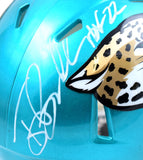Tony Boselli Autographed Jaguars Flash Speed Mini Helmet w/HOF-Beckett W Holo