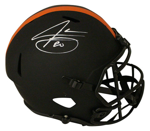 Jarvis Landry Autographed Cleveland Browns F/S Eclipse Speed Helmet BAS 30069