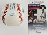 Rod Carew "HOF 7/21/91" Signed OAL Bobby Brown Baseball (JSA COA) Twins, Angels