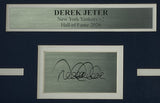 Derek Jeter Framed 8x10 Yankees Mr November Photo w/Laser Engraved Signature