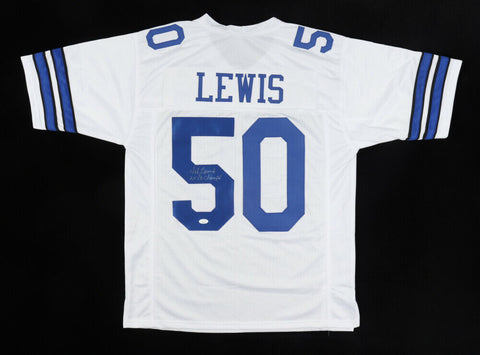 D. D. Lewis Signed Dallas Cowboys Jersey Inscribed "2x SB Champs" (JSA Hologram)