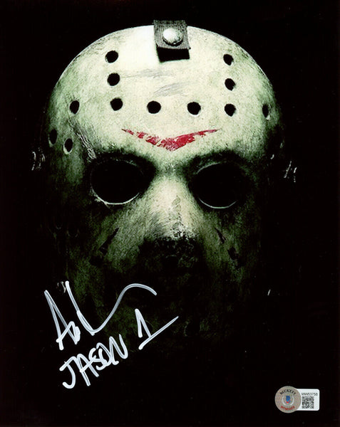 Ari Lehman Autographed/Signed Friday The 13th 8x10 Photo Jason Beckett 36413