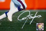 Lawrence Taylor Autographed New York Giants 8X10 Running Photo-Beckett W Holo