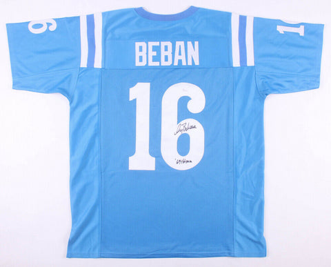 Gary Beban Signed UCLA Bruins Jersey Inscribed "'67 Heisman" (JSA COA) Redskins