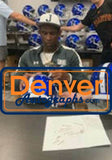 Deion Sanders Autographed/Signed Dallas Cowboys F/S Flash Helmet BAS 34176