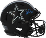 Leighton Vander Esch Dallas Cowboys Signed Eclipse Alternate Authentic Helmet