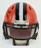 Earnest Byner Signed Cleveland Browns Speed Mini Helmet (JSA COA) 2xPro Bowl R.B