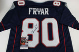 Irving Fryar Signed New England Patriots Jersey (JSA COA) Super Bowl XX W.R.
