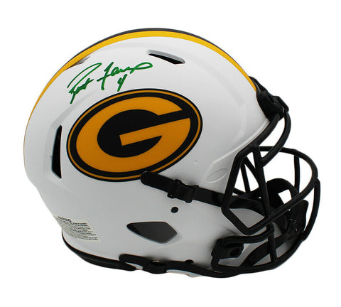 Brett Favre Signed Green Bay Packers Speed Authentic Lunar NFL Helmet