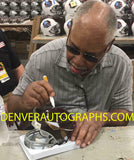 Bobby Mitchell Autographed/Signed Washington Redskins Mini Helmet HOF BAS 23846
