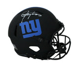 Taylor Lawrence Signed New York Giants Authentic Eclipse Helmet Beckett 33958