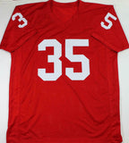 Aeneas Williams Autographed Red Pro Style Jersey w/ HOF - Beckett W Auth *5