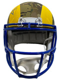 COOPER KUPP Autographed Los Angeles Rams Camo Full Size Speed Helmet FANATICS
