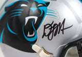 DJ Moore Autographed Carolina Panthers Speed Mini Helmet-Beckett W Hologram