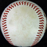 Yankees Billy Martin Signed Onl Feeney Baseball W/ Portrait JSA #B85518