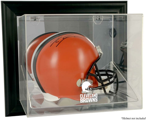 Cleveland Browns Framed Wall Helmet Display - Black - Fanatics