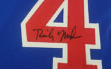 Rick Mahorn Signed Detroit Pistons Jersey (JSA COA) 1989 NBA Champ / Bad Boys