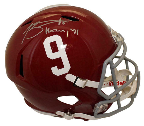 Bryce Young Autographed Alabama Crimson Tide F/S Helmet Heisman BAS 34754