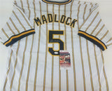 Bill Madlock Signed Pittsburgh Pirates Jersey (JSA COA) 4xNL Batting Champion