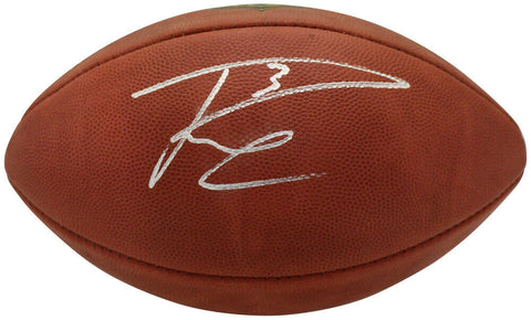 Russell Wilson Autographed Denver Broncos Official Football Beckett 35682