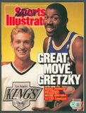 Lakers Magic Johnson Signed August 1988 Sports Illustrated Magazine BAS #WP80035