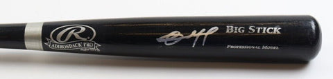 Christopher Morel Signed Rawlings Adirondack Pro Baseball Bat (PSA COA) Cubs C.F